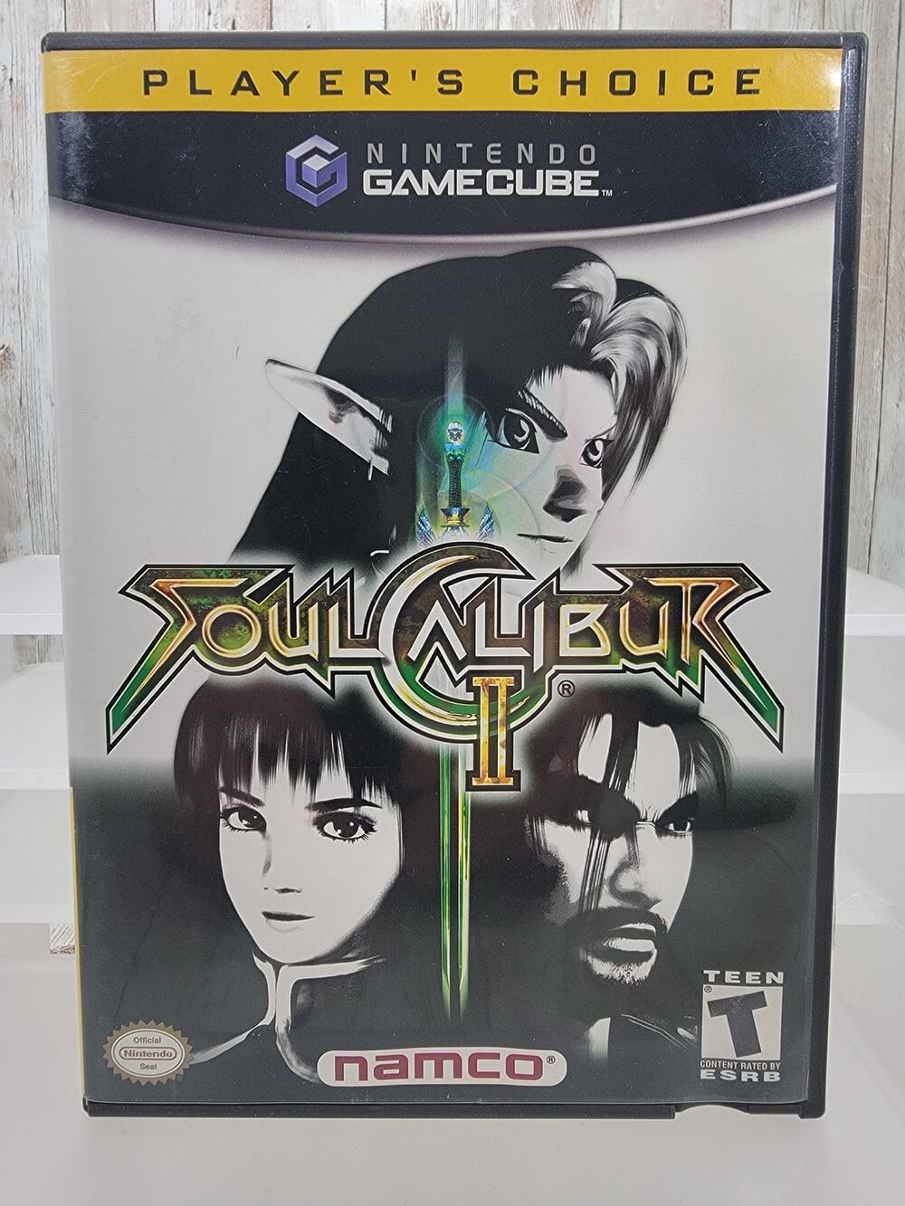 Soul Calibur II (Nintendo GameCube, 2003) Complete CIB Tested Black Label